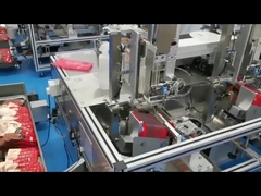 1.2KW Facial Mask Cutting Folding Packing Machine 0.6MPA