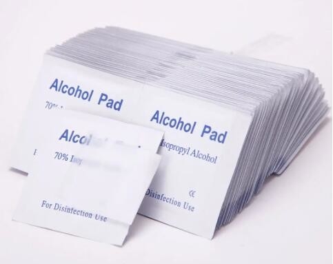 8 Lanes Alcohol Pads پزشکی الکل لوازم آرایشی و بهداشتی الکل پد پنبه ساخت دستگاه بسته بندی