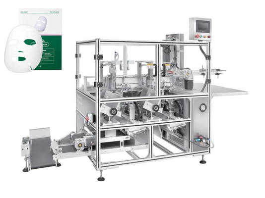 ماسک صورت تاشو ماسک صورت Feeding Machine زیبایی صورت پک تاشو درج ماشین آب بندی ماشین آلات