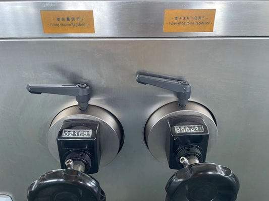 PLC به طور کامل پر کردن مهر و موم لوله پر کردن و گرما مهر و موم ماشین برای 5-250ml