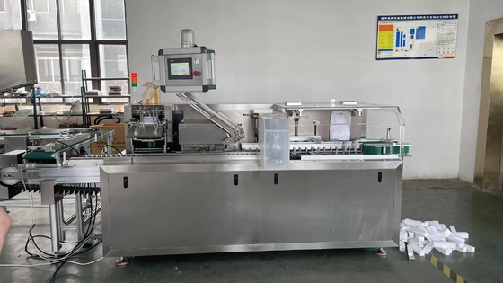 ماشین بسته بندی کارتونی با سرعت بالا به طور کامل اتوماتیک کارتونی دستگاه کنترل PLC عملکرد صفحه لمسی