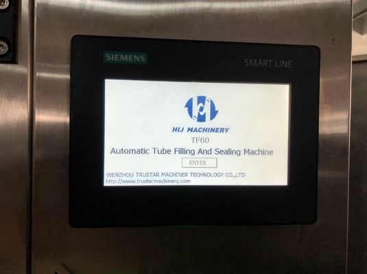 دستگاه پرکن و آب بندی لوله پلاستیکی نرم اتوماتیک دستگاه پرکن خمیر دندان لوله کرم آرایشی آلومینیومی