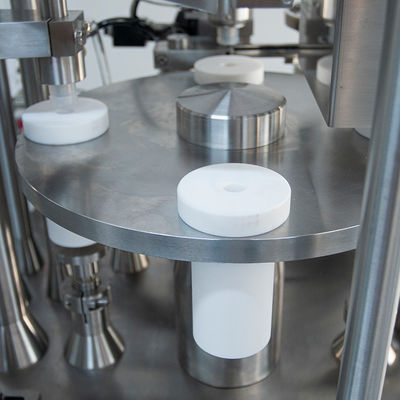 دستگاه پر کردن آب سرنج از پیش پر شده اتوماتیک Luer Lock Capping Machine Glass Syringe Gel Filling & Plugging Machine