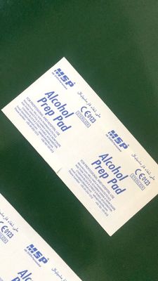 بسته بندی الكل Prep Pads دستگاه بسته بندی افقی 4 طرفه آب بندی 300-500 لیتر در دقیقه