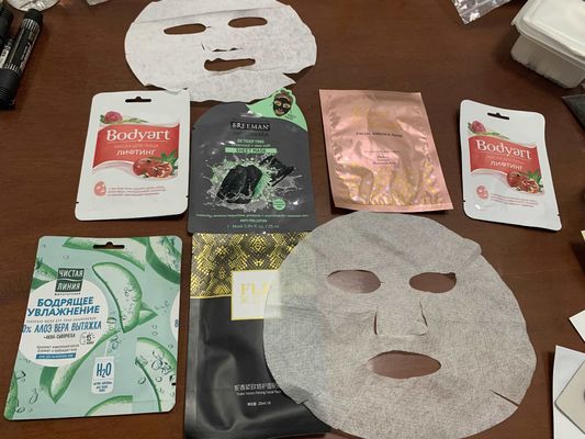 دستگاه بسته بندی ماسک مرطوب کننده و تسکین دهنده 0.6Mpa 200mm 30bags/min