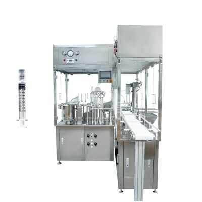 Automatic Denesting Vacuum Filling Stoppering Machine for Prefilled Syringes